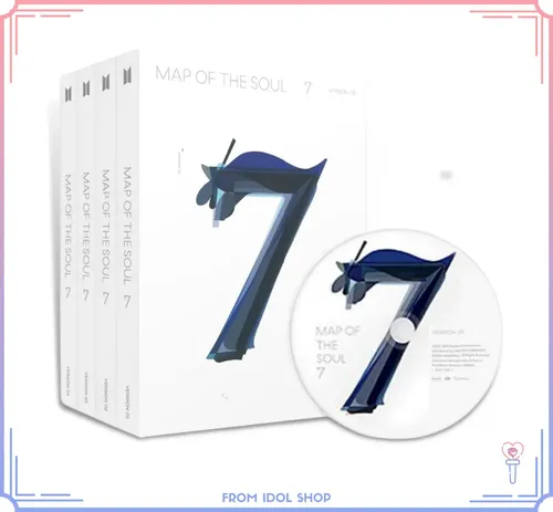 Bts Map Of The Soul: 7 Álbuns Oficiais, 4 Versões De Fãs | Frete