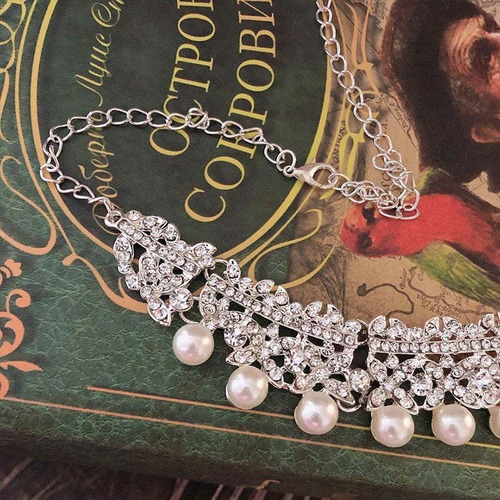 Collar Pendientes Corona Conjunto Novia Boda Fiesta Joy
