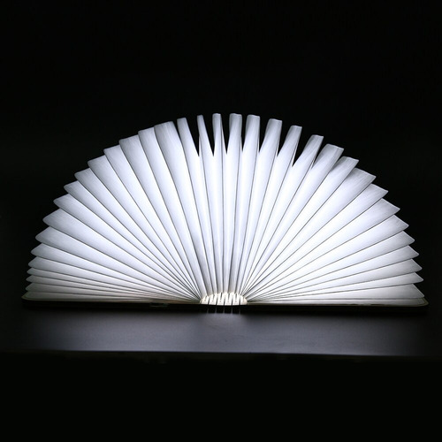 Para L Mesa De Madera Plegable En Forma De Libro Con Luz De