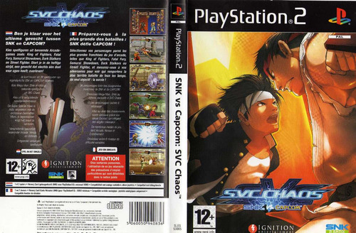 Svc Chaos : Snk Vs Capcom - Ps2 - Frete R$ 17
