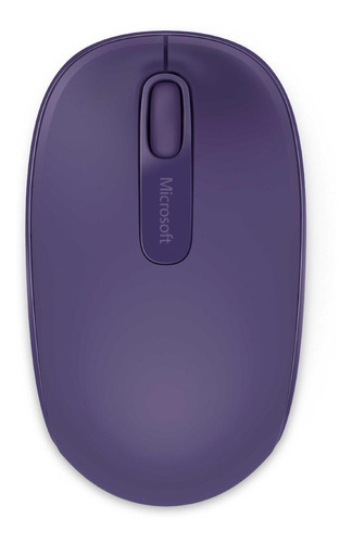 Imagem 1 de 3 de Mouse sem fio Microsoft  Wireless Mobile 1850 púrpura