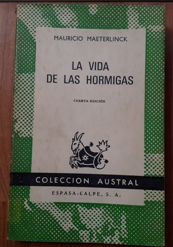 La Vida De Las Hormigas - Maeterlinck