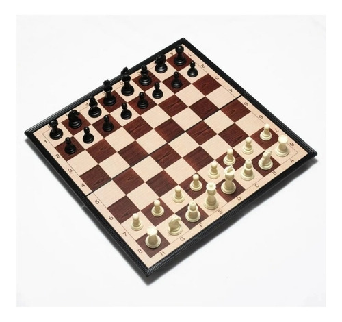 Tablero Juego De Ajedrez Magnético Chess 24 X 24 Cm