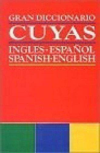 Libro - Gran Diccionario Cuyas [ingles-español/spanish-engl