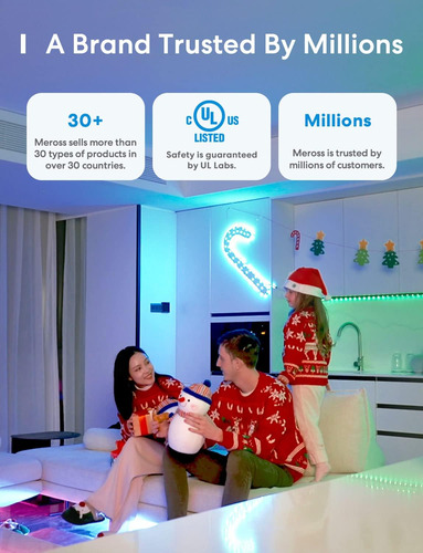 Meross Smart Led Light Bulb, Smart Wifi Led Bulbs Compati...
