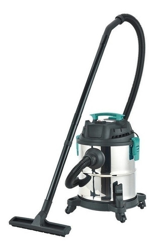 Imagen 1 de 1 de Aspiradora industrial De tacho Xion XI-VC2200PRO 20L plateada y negra y turquesa 220V-240V 50Hz/60Hz