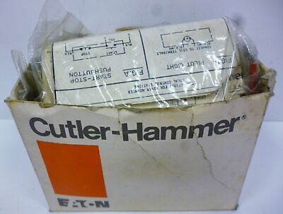 Cutler-hammer C400-kg1 Start-stop Pushbutton Station Ddq
