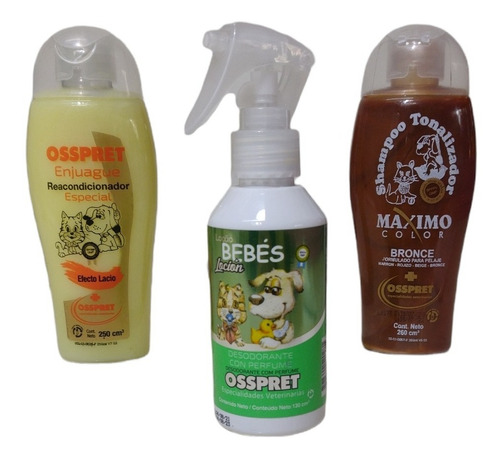 Max Combo Shampoo Crema De Enjuague Y Perfume Para Perros