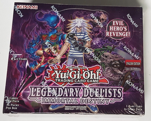 Yugioh! Yu-gi-oh! Legendary Duelists Immortal Destiny Caja