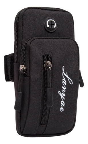 Nelbons - Bolsa Para Botella De Agua Para Correr, Gimnasio, Ejercicio, Accesorios Para Pulsera, Bolsa Deportiva Para Mujeres Y Hombres, Color Negro