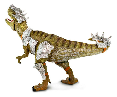Figura T-rex Armadura Blindada Muñeco Safari Colección Tx