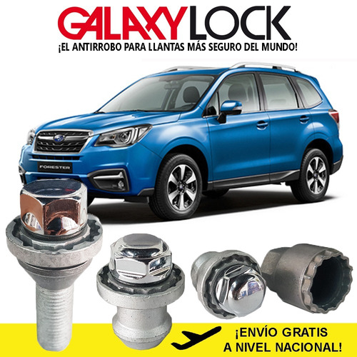 Birlos De Seguridad Subaru Forester Xs Galaxylock Originales