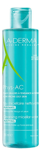 A-derma Phys-ac Agua Micelar Limpiadora Piel Grasa 200ml