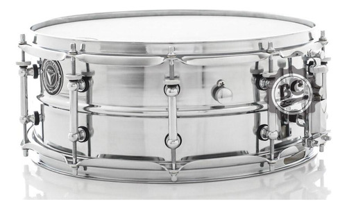 Caixa Bauer Steel Shell 14x5,5¨ Tcm39 Com Canoas Tube Lugs