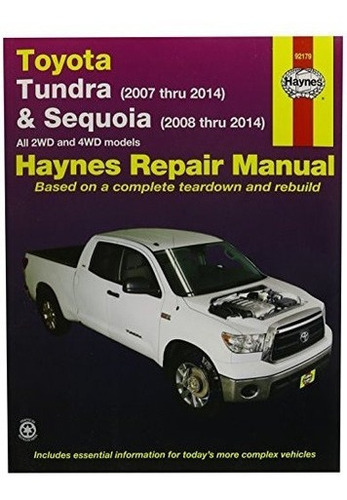 Manuales De Reparación De Haynes Toyota