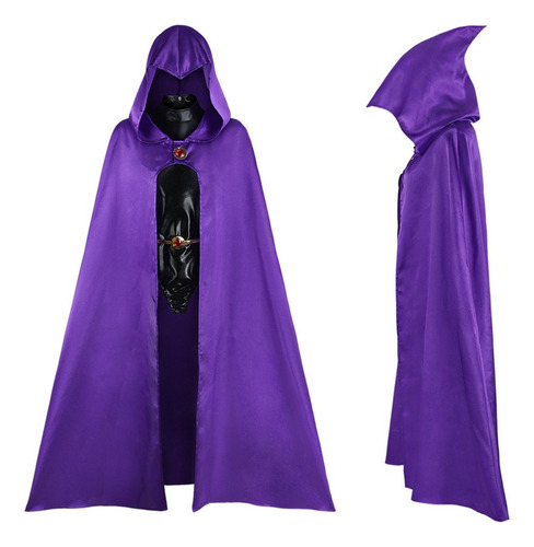 Disfraz De Cosplay De Cuervo De Lujo, Capa, Cinturón, Unifor
