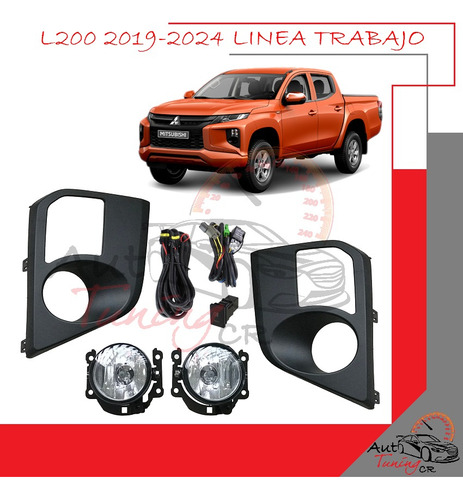 Halogenos Mitsubishi L200 2019-2024 Linea Trabajo