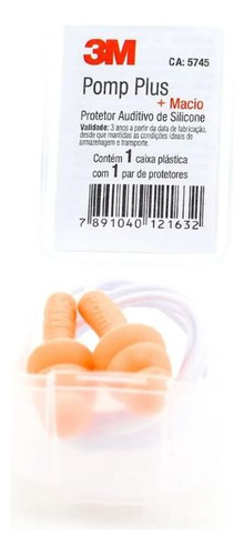 Protetor Auricular Pom Plus Cord Sintetico Ca 5745 3m