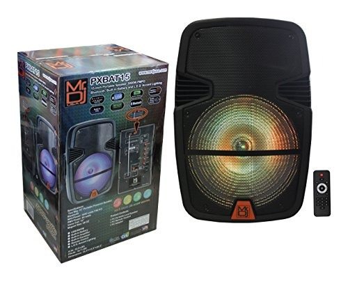 Mr. Dj Pxbat15 3000w Max Power Speaker With Built In Blueto