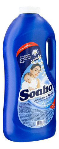 Amaciante Sonho Azul profundo em frasco 2 L