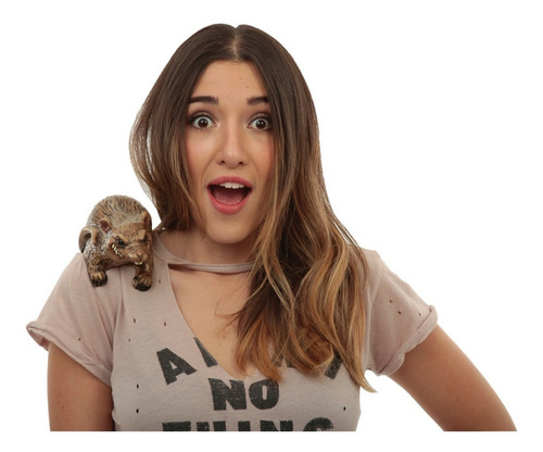 Colgante De Hombro Shoulder Buddy: Rata Café Color Marrón Shoulder Buddy