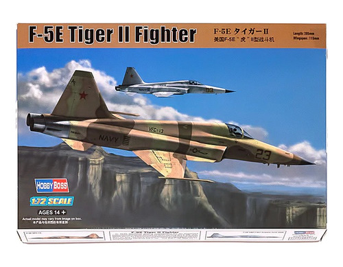 Hobby Boss Avion F-5e Tiger 2 1/72 Supertoys