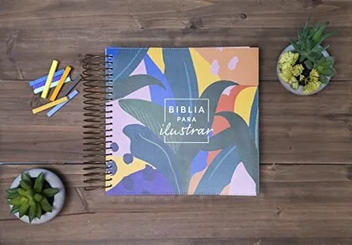 comprar Reina Valera 1960 Biblia Para Ilustrar, Floral Símil Piel (s