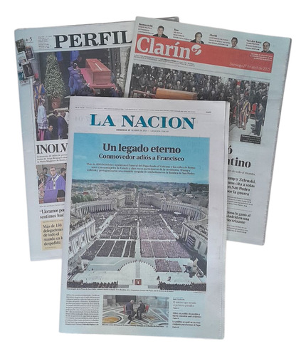 Diarios Papa Francisco- Combo X3 Ejemplares Histórico
