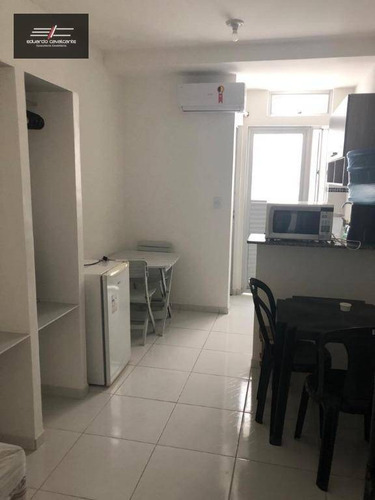 Kitnet Mobiliado Com 1 Dormitório Para Alugar, 25 M² Por R$ 1.100/mês - Varjota - Fortaleza/ce - Kn0008