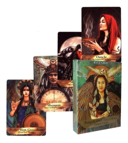 Oráculo Ángeles Y Ancestros 55 Cartas