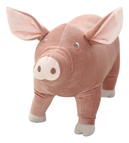 Peluches De Peluche Toy Pigg Acompañan A Dormir, 25 Cm