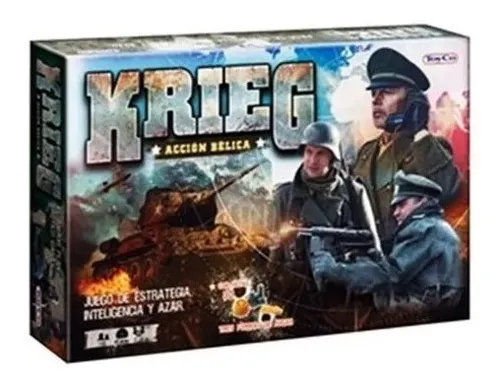 Juego De Guerra Krieg Acción Bélica Piezas 3d Toyco Original