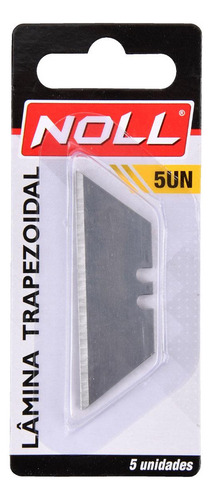 Lâmina P/ Estilete Trapezoidal Com 5 Peças (222,0003) - Noll