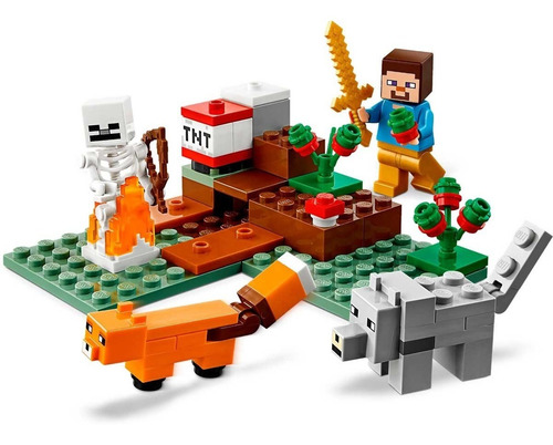 Imagen 2 de 4 de Lego La Aventura En La Taiga Minecraft 21162