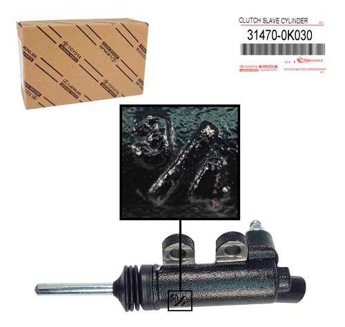 Bombin Inferior Clutch Croche Toyota Hilux 2.7 Meru Hiace