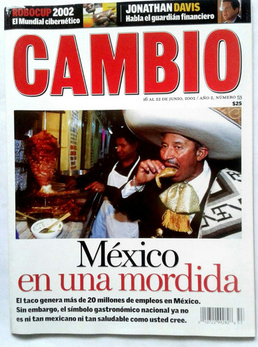 Revista Cambio Taco Monterroso  Erik Bernal Dehesa Melies