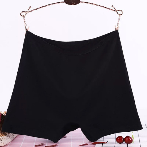 Calzoncillos Tipo Bóxer De Algodón Para Mujer, Cintura Alta,