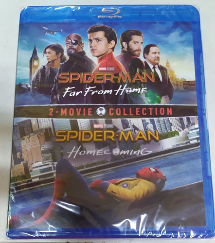 Blu Ray Spider Man Far Home Homecoming Marvel Dc Original 