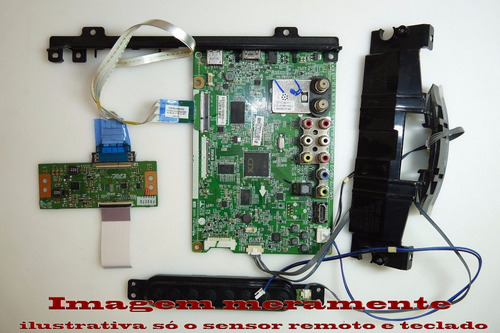 Sensor E Teclado LG 47la6130 Ebt 62358813 E Ebt 62444300 (Usado)