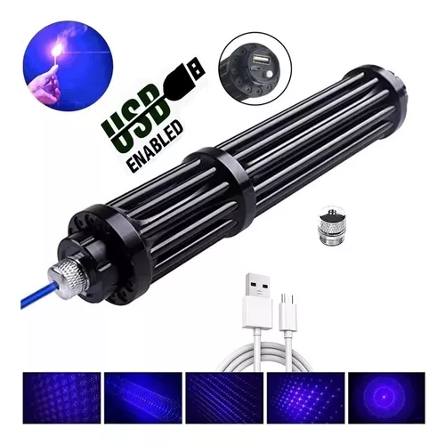 Laser super potente azul 450nm - JLXC - Materiais de Escritório