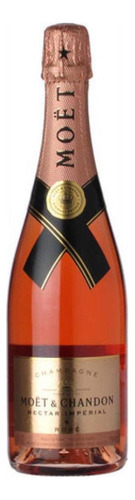 Pack De 2 Champagne Moet Chandon Nectar Imperial Rose Lumino