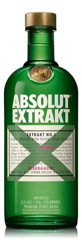 Vodka Absolut Extrakt 1 Litro. Original. Imediato