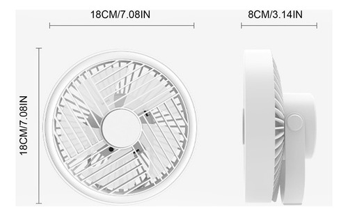 J New Ventilador Usb De Gran Tamaño, Energía Eólica, Hogar,