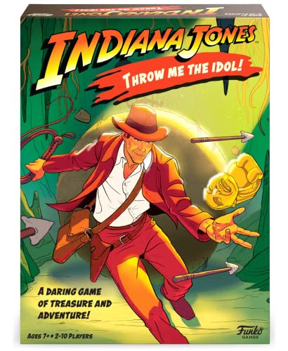 Juegos De Funko Indiana Jones ¡tírame El Ídolo! Family Board