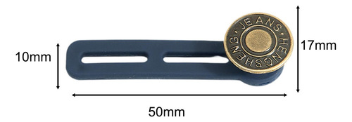 10 Uds Extensor De Cintura Expansor De Letra De Cobre