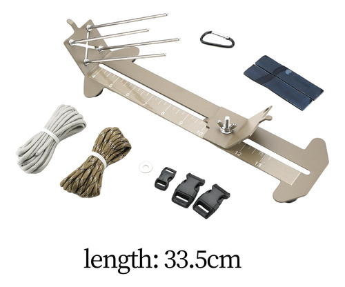 Set De Herramientas Para Crear Pulseras De Paracord, Caqui