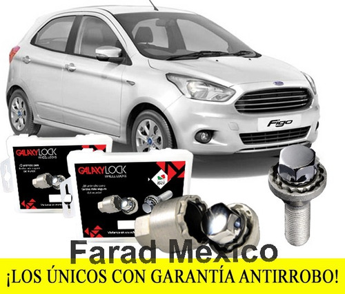 Tuercas Seguridad Ford Figo Energy Ta  Garantizados