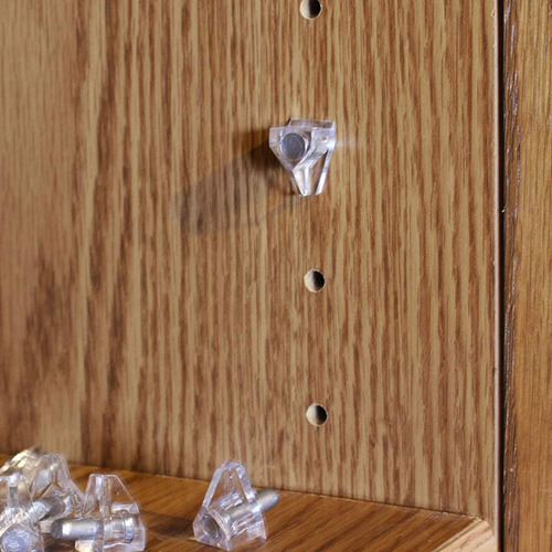 100 Piezas De Alfileres De Estantería Para Estanterías
