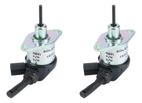 2 Válvulas Solenoides De Parada De Combustible, 12 V, 1g772-