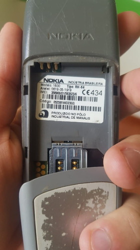 Celular Antigo Nokia 1600